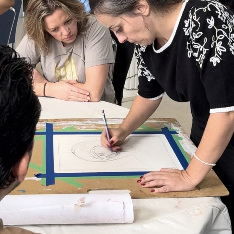 Byzantine Icon Drawing Foundations I - with Maria Panou