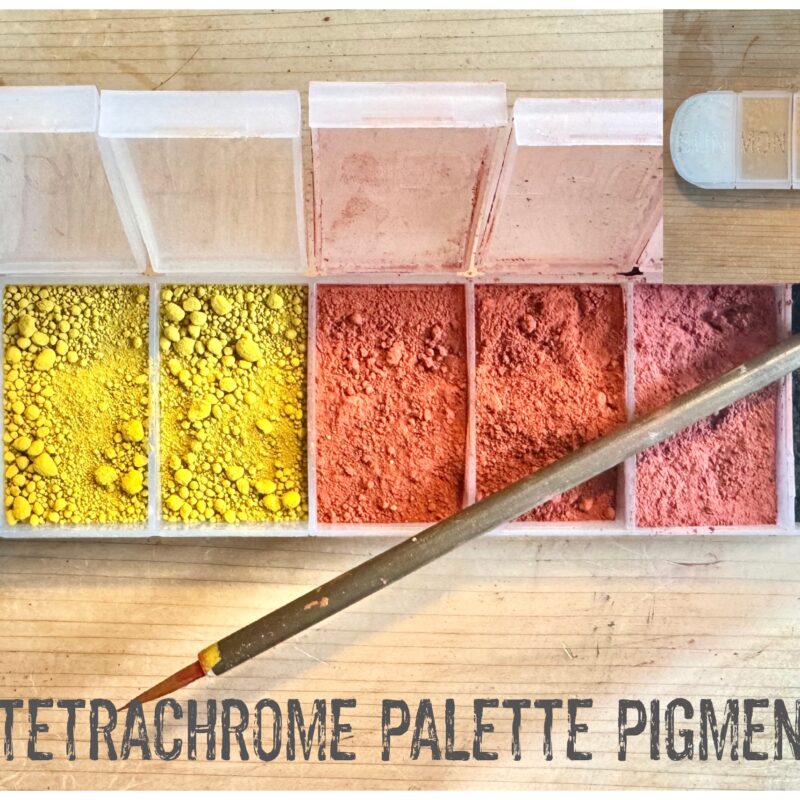 PIGMENTS -- Small set of Tetrachrome Pigments